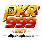 PKR999 Bet logo on a gaming-themed background.