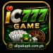 IC777 Game logo with modern gaming graphics