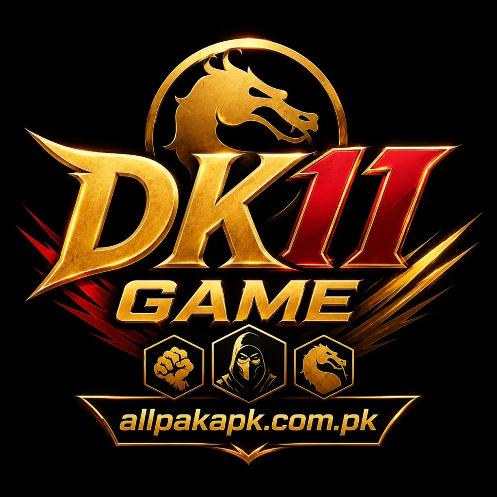 DK11 Game official logo design