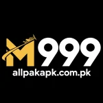 M999 Game logo with allpakapk.com.pk