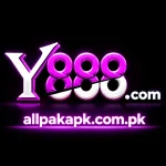 Pink and white mobile gaming logo