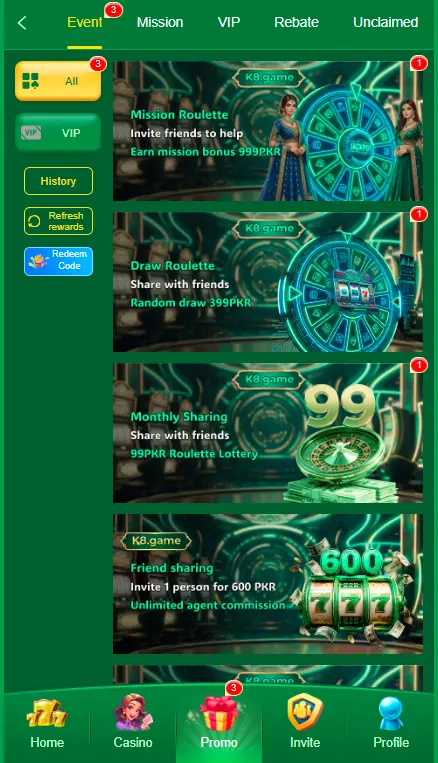Mobile promotions and bonus offers