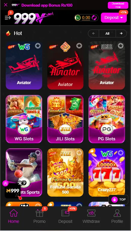 Different mobile game types and categories