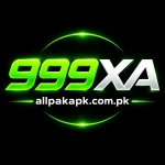 999XA Game logo with allpakapk.com.pk